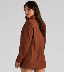 Slay The Day Double Breasted Blazer