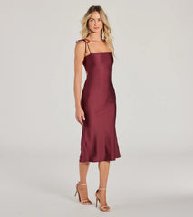 Something About Her Strappy Back Bodycon Midi Dress