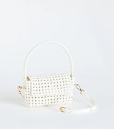 Finishing Touch Woven Shoulder Bag