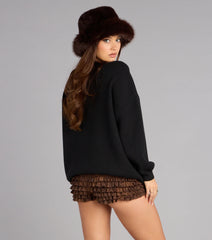 Weekend Mood Oversized Sweater