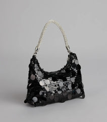 Disco Dreams Sequin Shoulder Bag