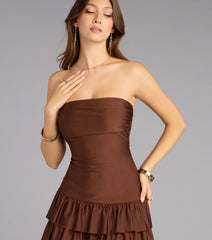 Keep It Flirty Ruffle Mini Dress