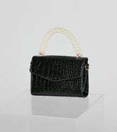 Precious Pearl Handle Crossbody Bag