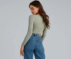 Snap A Pose Crop Top