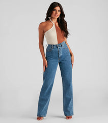 Two Moods Sweater Knit Halter Top