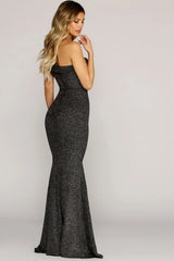 Marlena Glitter Formal Gown