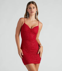 Ready To Celebrate Glitter Dress