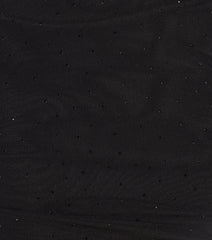 Alluring Shine Rhinestone Mesh Long Sleeve Mini Dress