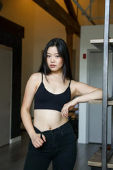 LOW BACK SEAMLESS BRALETTE TOP