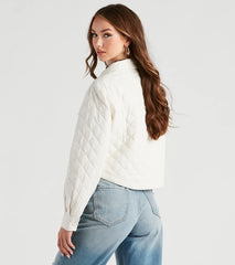 Stylish In The Chill Puffer Jacket