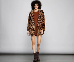 Cozy Fab Faux Fur Coat