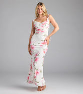Now In Bloom Open Back Floral Maxi Dress