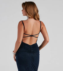 Tatum Formal Glitter Mermaid Dress