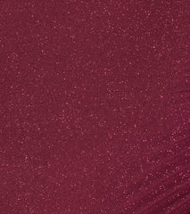 Sultry Glitz Glitter Cold-Shoulder Mini Dress