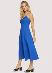 LOST+WANDER COASTAL TIDE MIDI DRESS