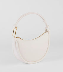 Effortless Chic Faux Leather Shoulder Bag