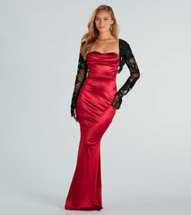 Look Your Best Floral Velvet Mesh Bolero
