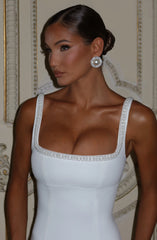 Ines Midaxi Dress - Ivory
