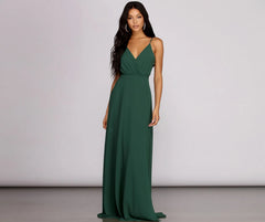 Vaughan Chiffon Gown