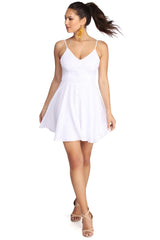 Fresh And Flirty Skater Dress