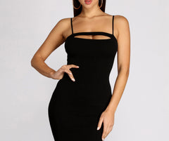 Cut The Drama Mini Dress
