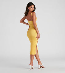Keep It Light Sweater Midi Dress