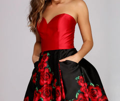 Jianne Formal Taffeta Party Dress