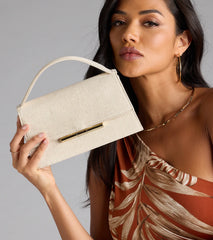 Carry On Top Handle Linen Bag