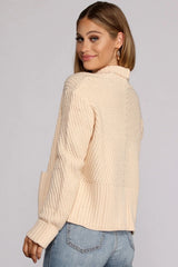 Want It Shawl Knit Cardigan