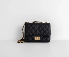 A New York Minute Faux Leather Crossbody Purse