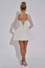 Annabelle Mini Dress - Ivory