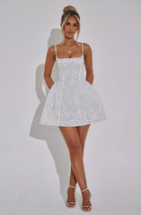 Angelique Mini Dress - Ivory