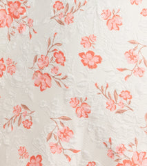Floral Bliss A-Line Bow Mini Dress