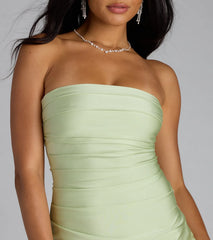 When The Sun Goes Down Tie Back Mini Dress